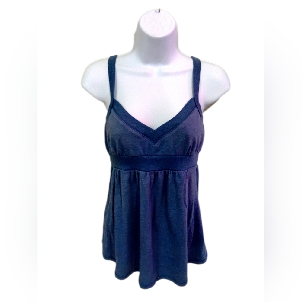 Bluenotes Denim Blue Tank Top